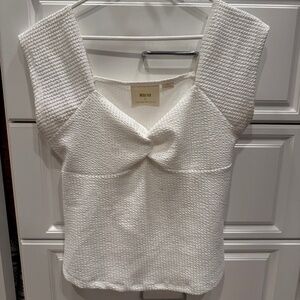 Maeve Gathered Sweetheart Top